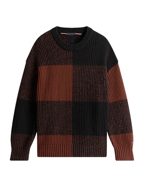 Maglioncino a quadri Tommy Hilfiger | MW0MW408000BR